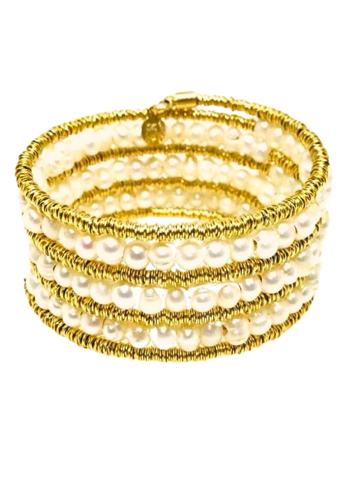 ITAPARICA COIL BRACELET/ 6 Loops for wholesale by Creative Brazil