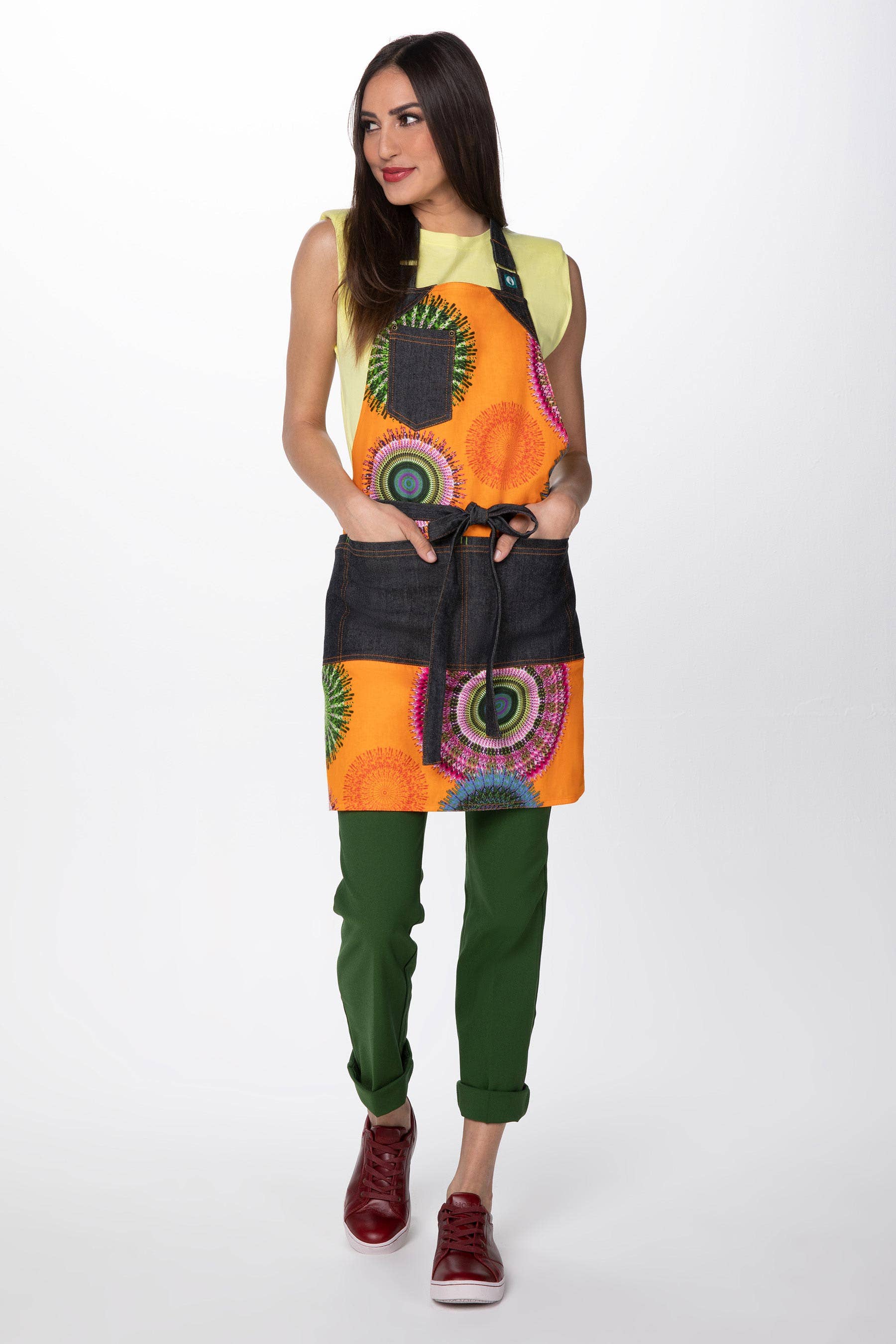 Chef Works - Wholesale Apron - Leef in Kleur Bib Apron0