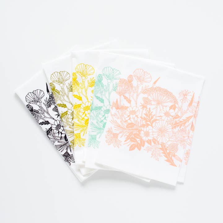 Bird Mafia - Wholesale Tea Towel - Wildflower Flour Sack Towel