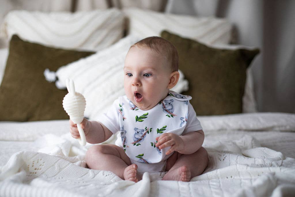 Emotion & Kids - Vendita all'ingrosso Massaggiagengive (senza clip) - Neonati - Dentiere e sonaglio in silicone a forma di coniglietto4