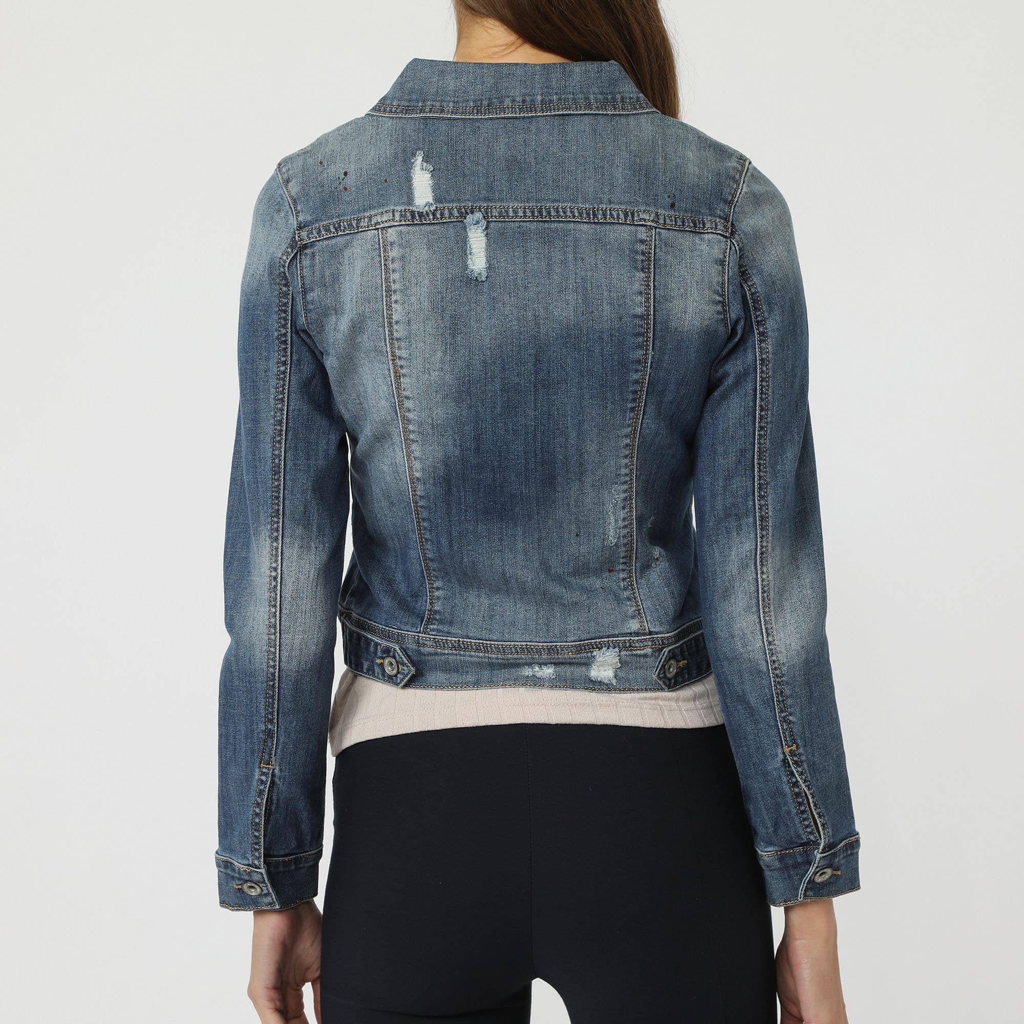 BanBat – wholesale Jeansjackor – Dam – Jeansjacka REF: 3200791