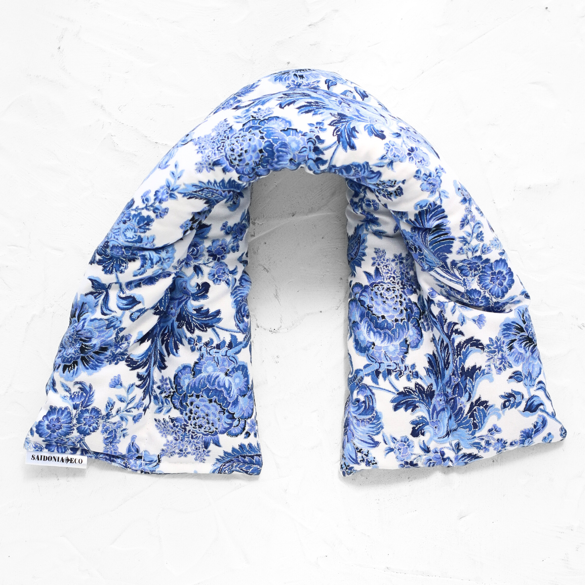 SaidoniaEco - Wholesale Hot/Cold Compress - Hot Cold Neck Wrap ⋆ Oriental Chinoiserie Blue1
