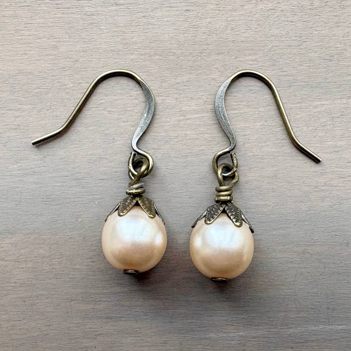 Pearl Drop Earrings for wholesale by Twist Style