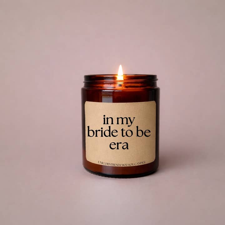 Bride Candle | Funny Engagement Gift | Bridal Soy Candles for wholesale by Unicorntrendz