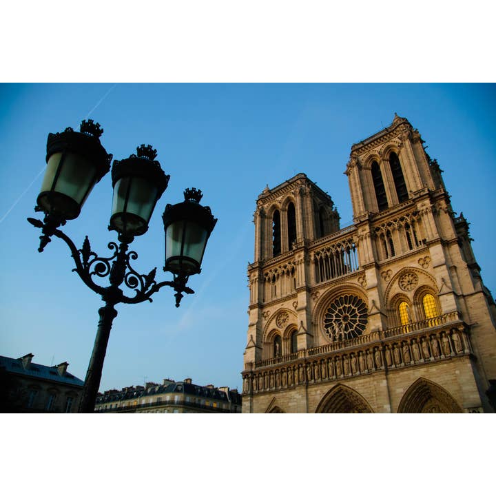 Fotografia de Arte de Parede da Catedral de Notre Dame Paris França por atacado de Gotham Gifts