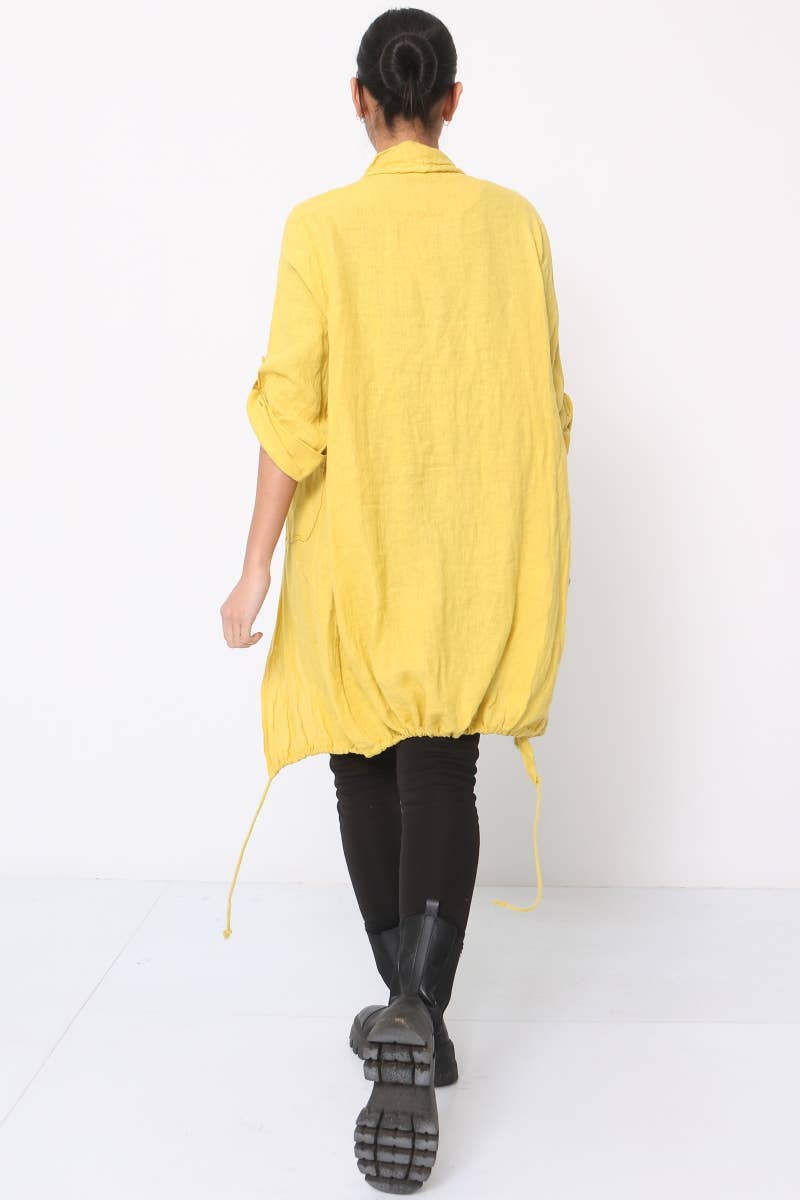 LÉA & LUC - Wholesale Outerwear Vest - Women's - 100% Linen Vest REF. 967912