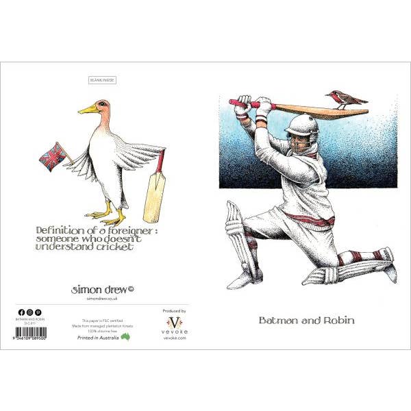 Vevoke - Wholesale Everyday greeting card - Card-Batman And Robin1