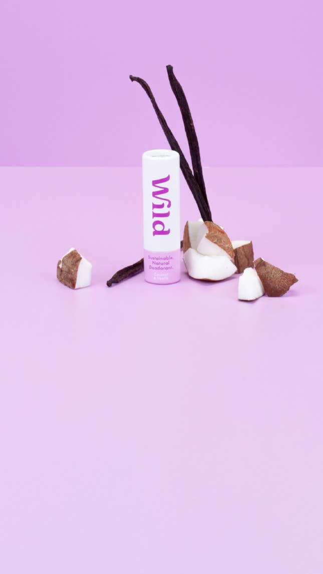 Wild – wholesale Deodorant – Women's – Wild Coconut & Vanilla Mini Deo (20 Pack)3