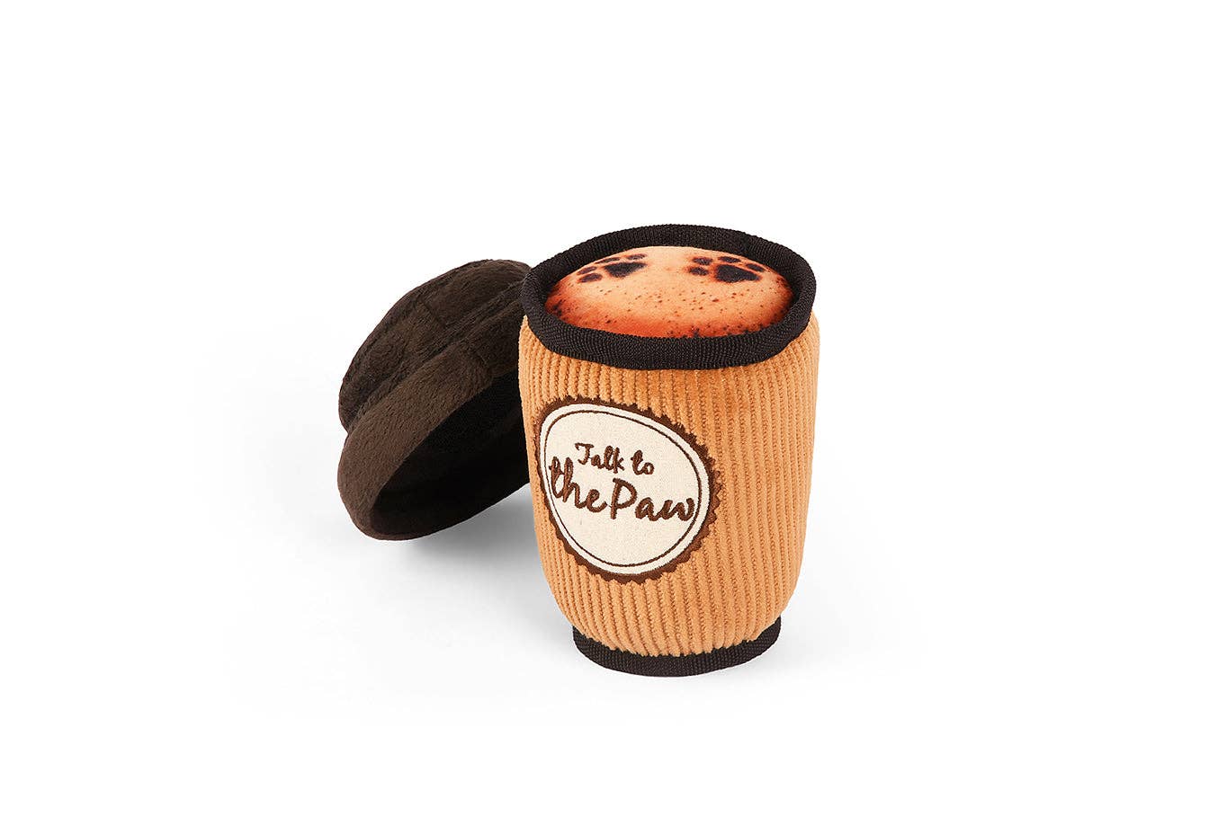 In Vogue Pets – wholesale Pet plush toy – Dog – Pup Cup Cafe Latte To Go0