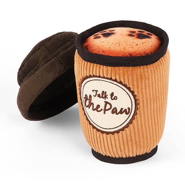 In Vogue Pets – wholesale Pet plush toy – Dog – Pup Cup Cafe Latte To Go0