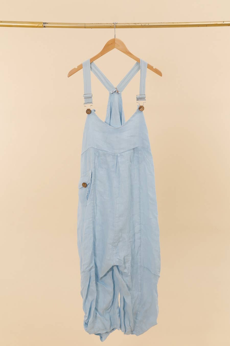 LÉA & LUC - Wholesale Overalls - Women's - 100% linen jumpsuit REF. 7222911