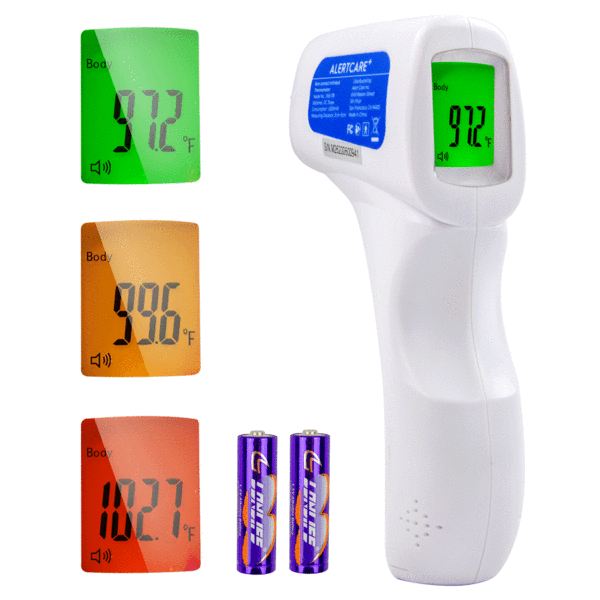 Vastmedic - Wholesale Thermometer - AlertCare Non-Contact Forehead Infrared Thermometer3