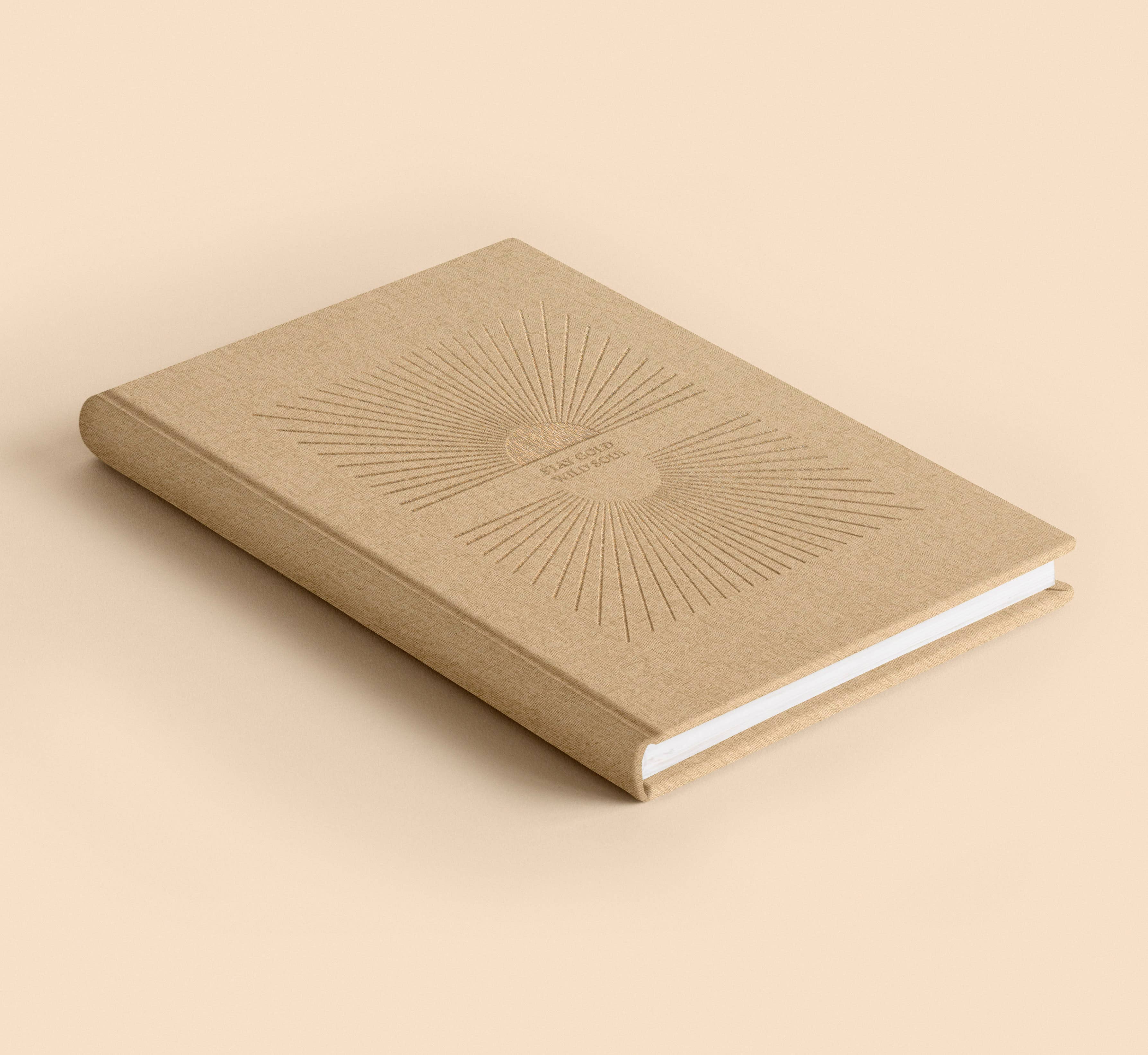 Anna Cosma - Wholesale Planner - STAY GOLD WILD SOUL - TIMELESS PLANNER CALENDAR - BEIGE 202613