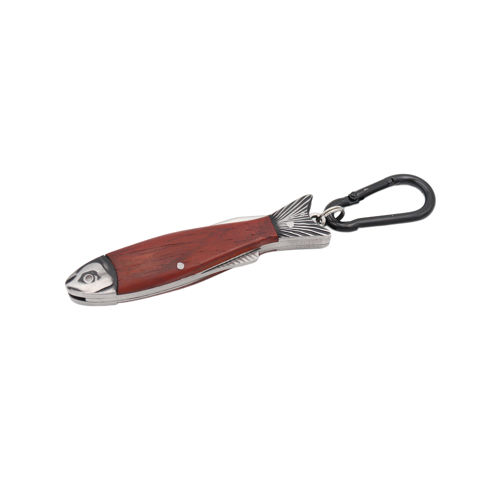 Real Sic - Wholesale Pocket knife/holder - Pocket Fish Knife Keychain - 3.5 Inches1