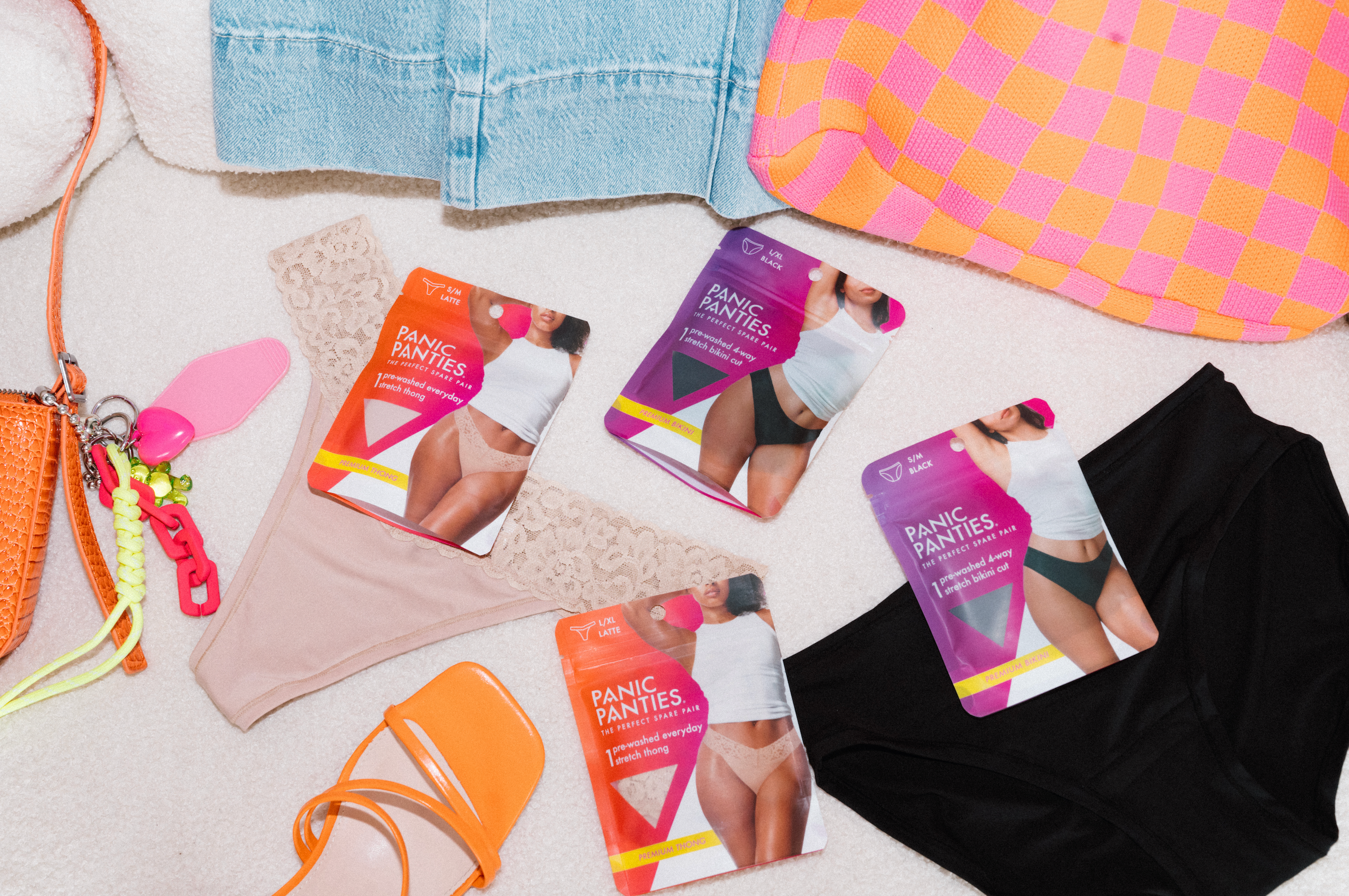 Panic Panties - Wholesale Underwear - Women's - 4 Way Stretch Bikini - Panic Panties Essentials9