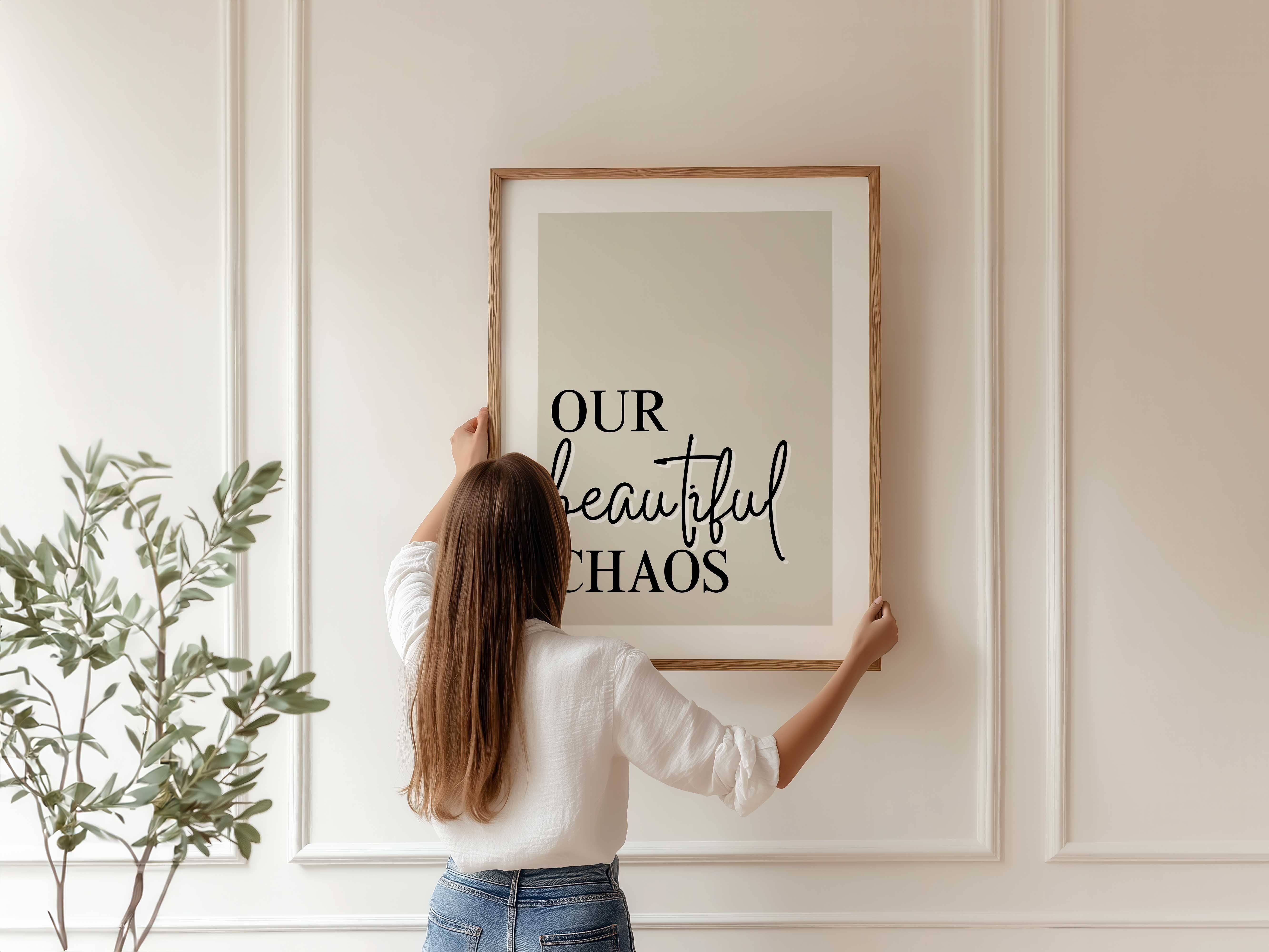 D'LUXE PRINTS - Wholesale Poster - Our Beautiful Chaos Print4