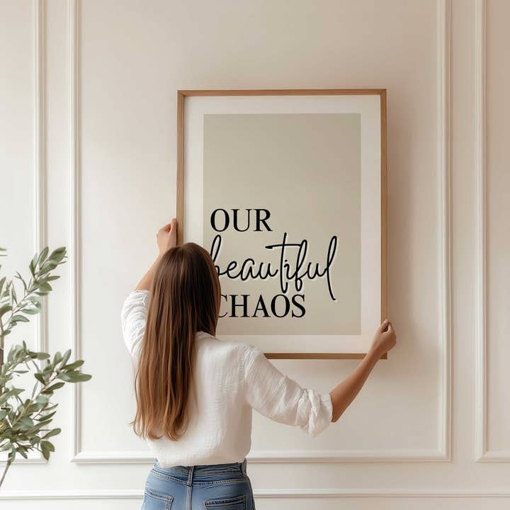 D'LUXE PRINTS - Wholesale Poster - Our Beautiful Chaos Print4
