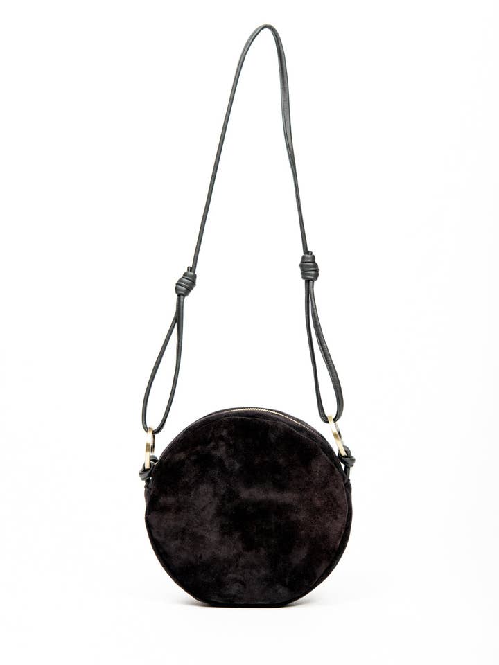 Round-shaped shoulder handbag ROTONDO model for wholesale by Veinage