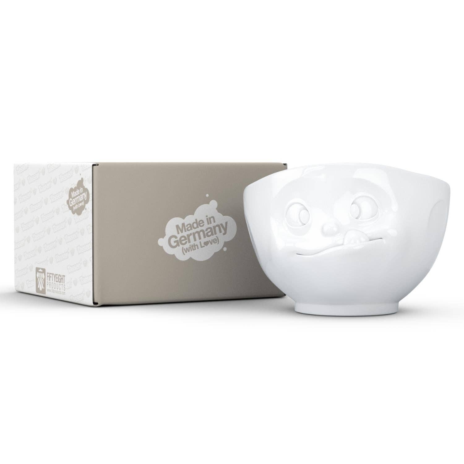 Fiftyeight Products - Wholesale Bowl - 16 Oz. Bowl, Tasty Face, White7