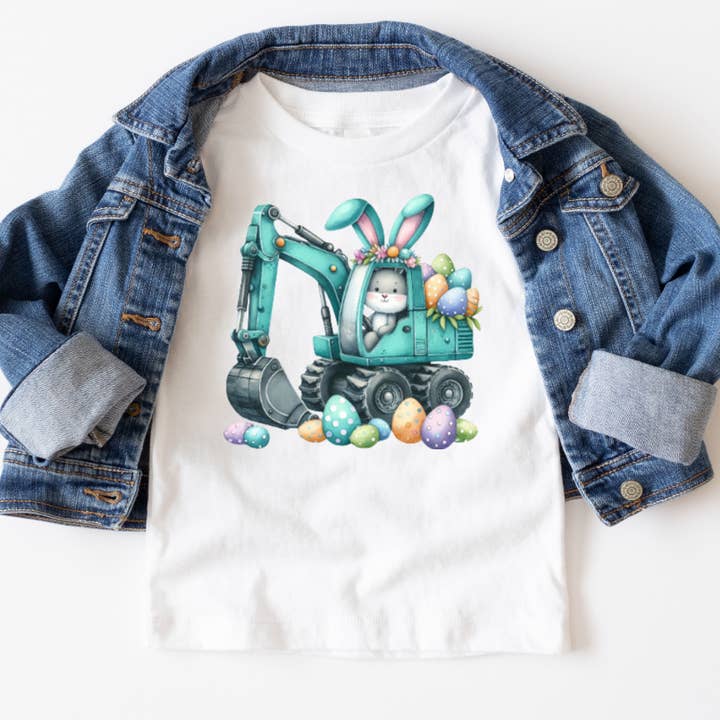 Påskägg Cavator Boys T-shirt, Äggkonstruktion T-shirt för wholesale av AvaryMaeInspirations