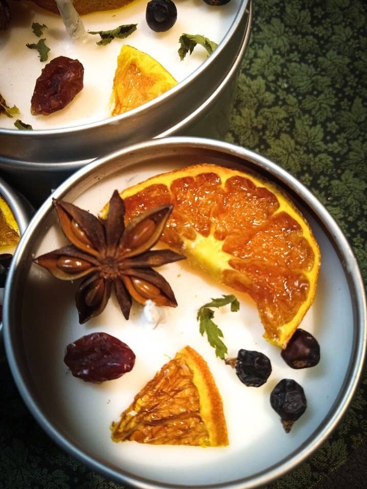 Wicked Wax - Vente Bougie en bocal - Bougie sangria Blood Orange1