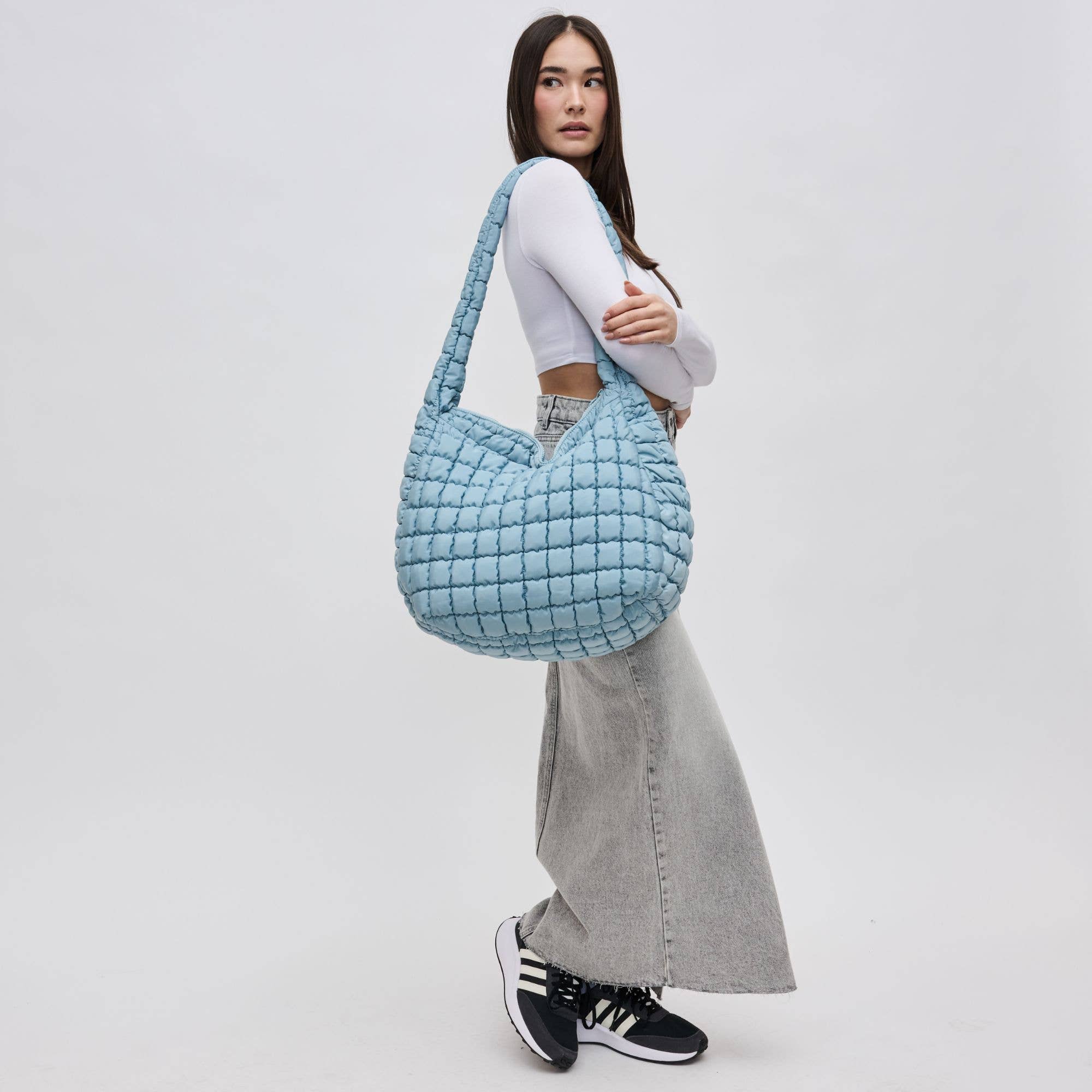 Sol and Selene – Bolsa de ombro – Mulher por atacado – Revive - Bolsa Hobo acolchoada de náilon3