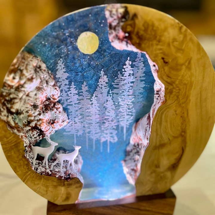 Nachtlicht/cadeau (01EP/HH); hars; tafellamp voor wholesale door H-H