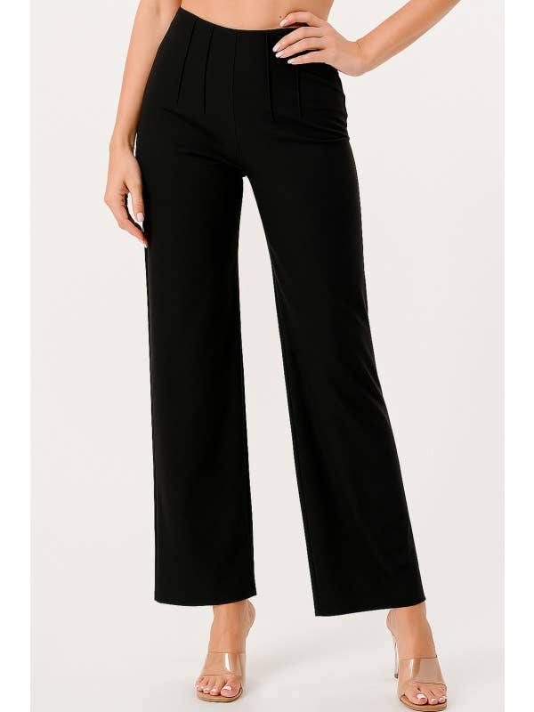 MIO WHOLESALE - Vente Pantalon – femme - YC105-PANTALON PLISSÉ GRANDE TAILLE9
