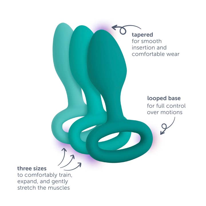 plusOne - Wholesale Sex Toy - plusOne 3pc Plug Training Set1