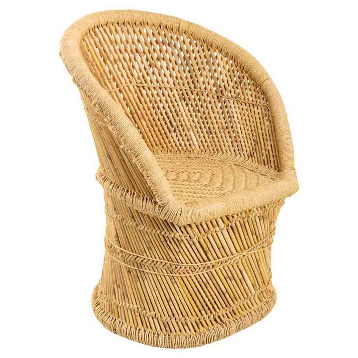 Creaciones Meng - Wholesale Chair - ROUND BAMBOO ARMCHAIR 62x46x83h cm