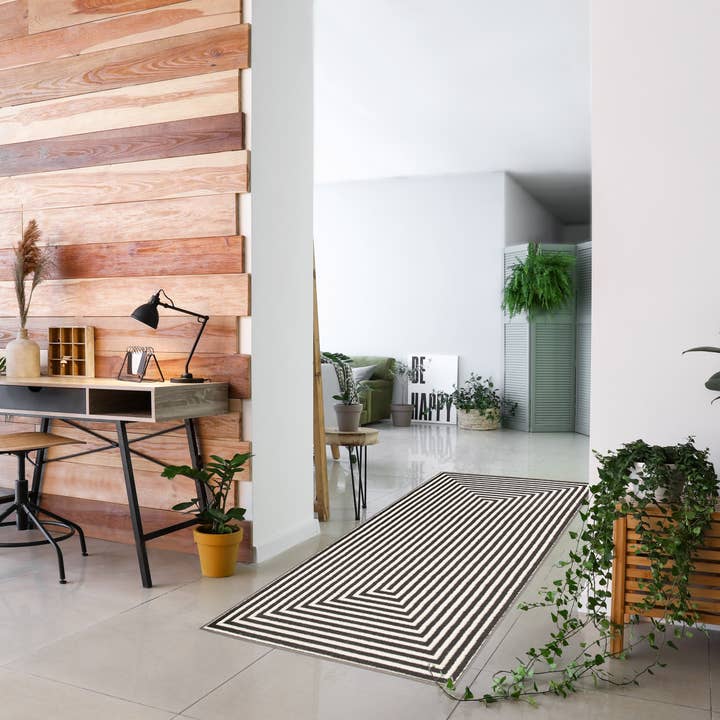 Trona Grey Area Rug for wholesale on Faire1