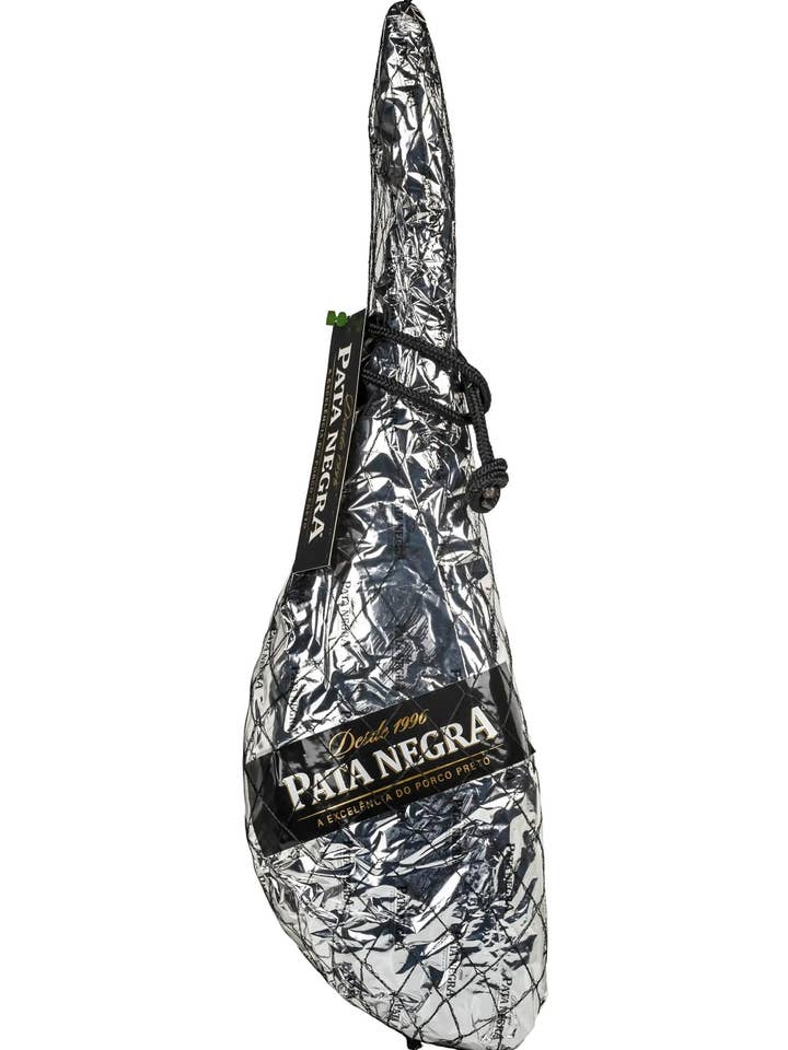 Sortfods Ibérico skinke for engroshandel hos Pata Negra