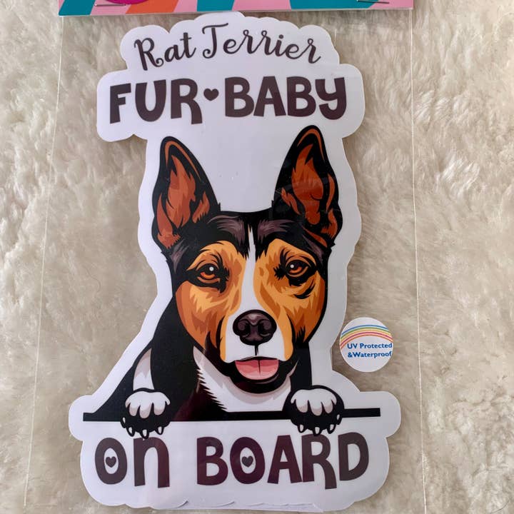 Raise the WOOF - Wholesale Sticker - Dog Breed Bumper Stickers37