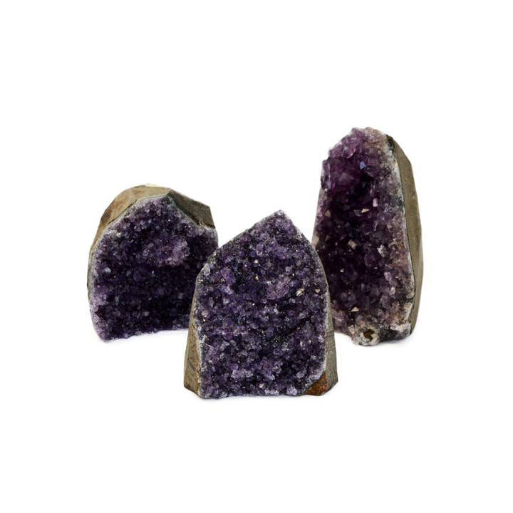 Druzy Amethyst geschnittene Basis (Uruguay) A++ Qualität - Los 1 kg (2-3 Stück) für den Großhandel von Kaia & Crystals