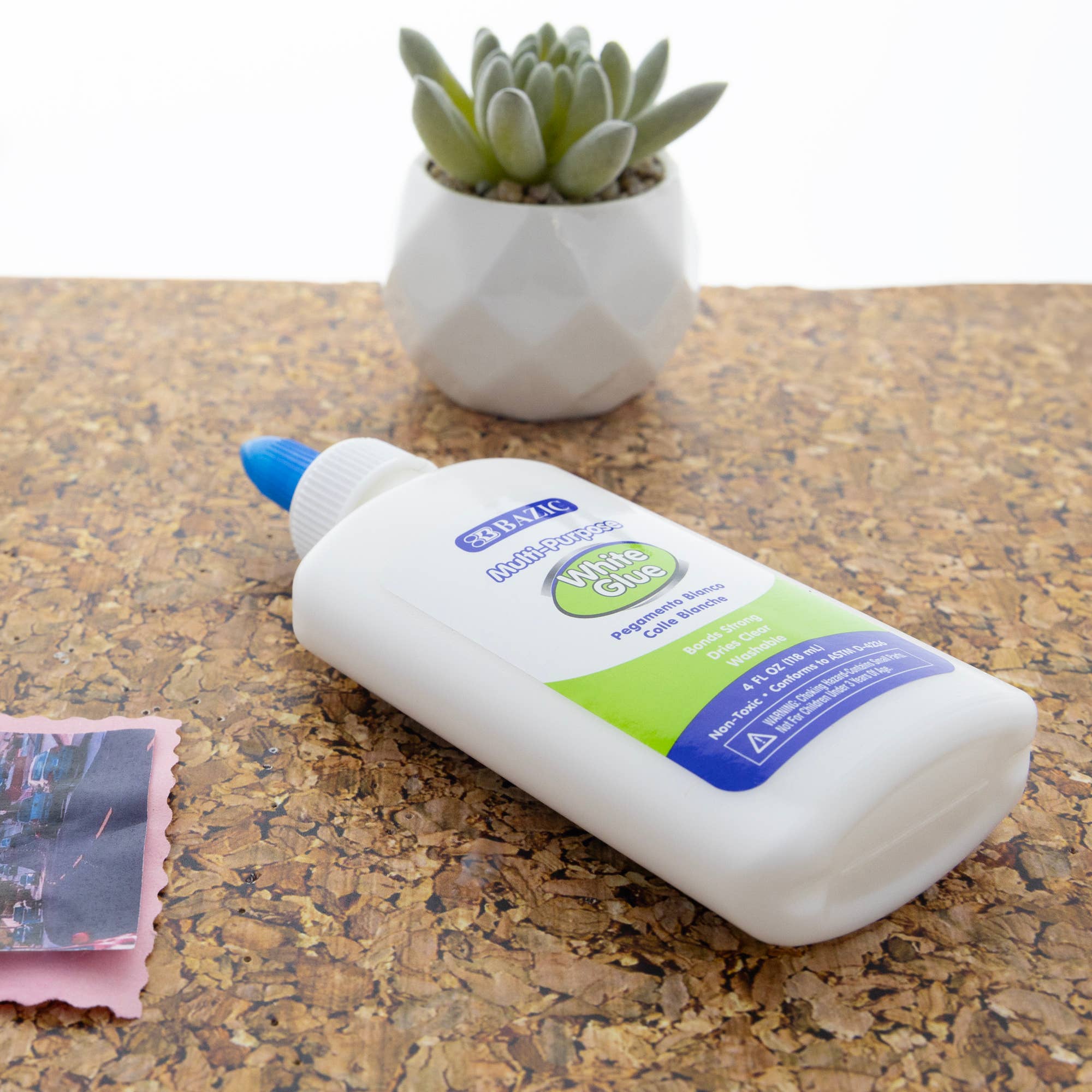 BAZIC Products - Wholesale Glue - White Glue 4 FL OZ (118 mL)5