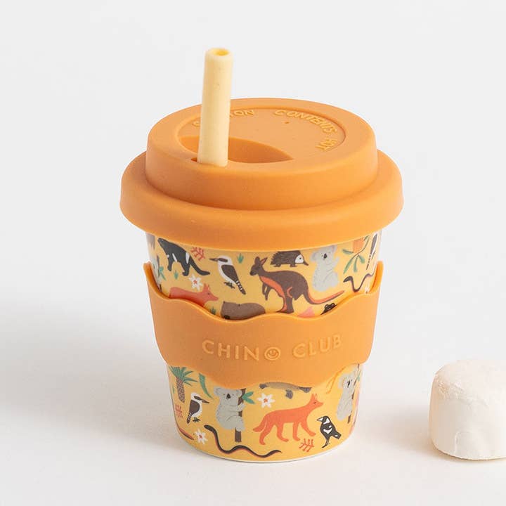 Aussie Animals Babychino Cup 4oz for wholesale by Chino Club