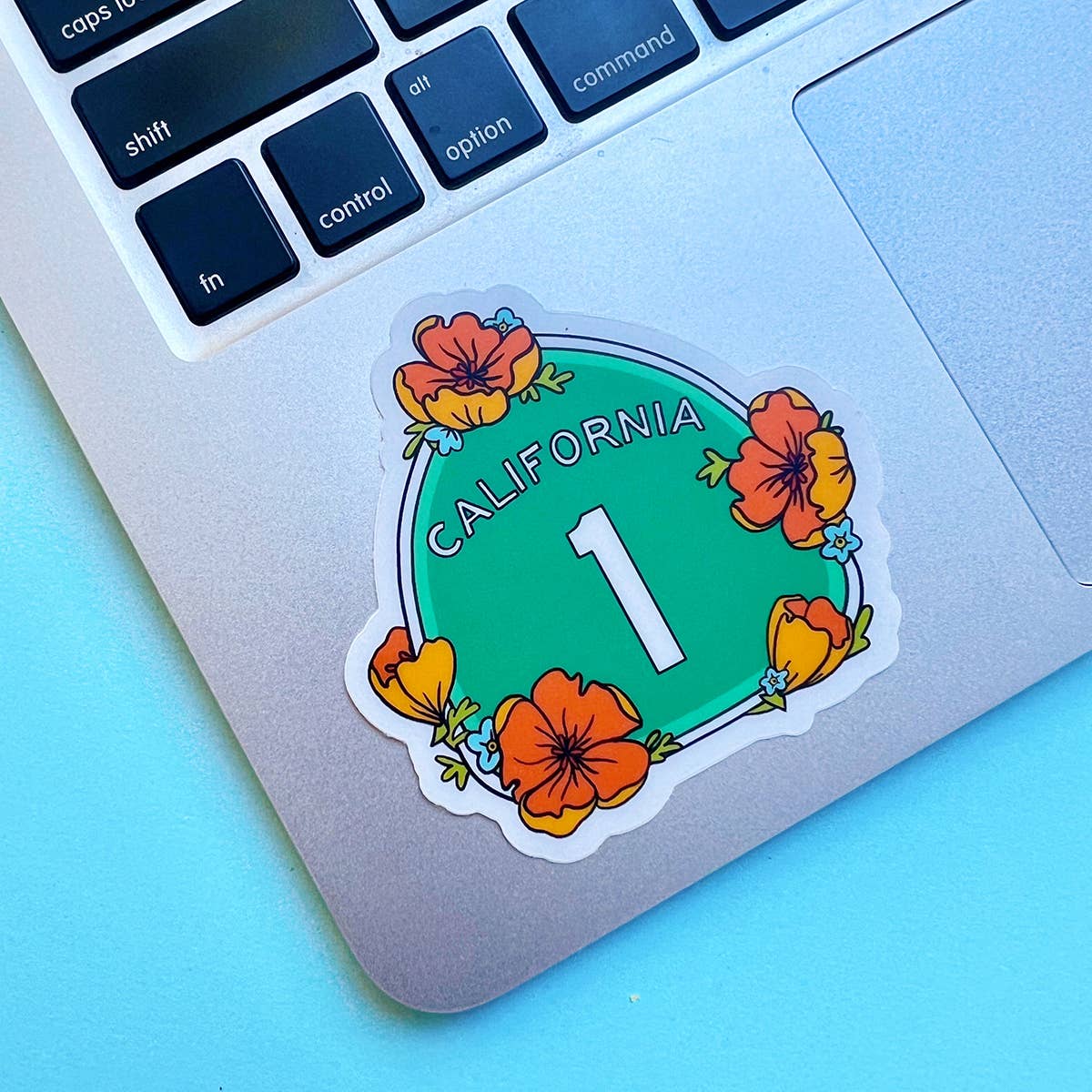 Brenna Daugherty Illustration - Wholesale Sticker - California Highway 1 Sticker2