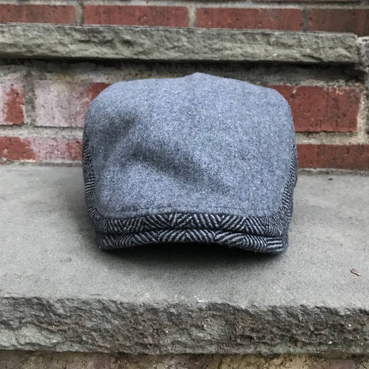 Boston Scally - Wholesale Newsboy/Schoolboy Hat - Unisex - The Legacy Boston Scally Cap - Allston Grey4