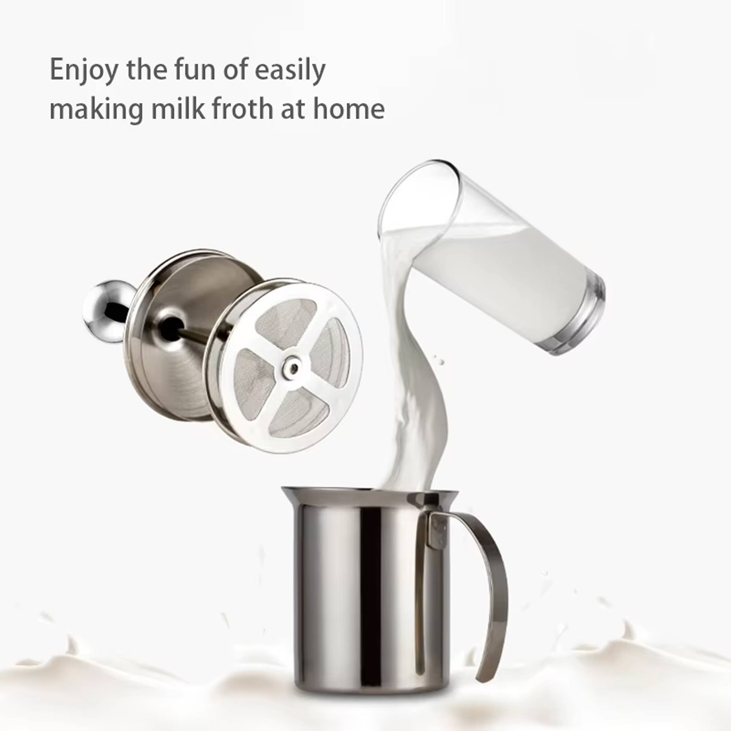 Haaro - Wholesale Kitchen Tool/Gadget - Stainless Steel Handheld Milk Frother For Kitchen Use4