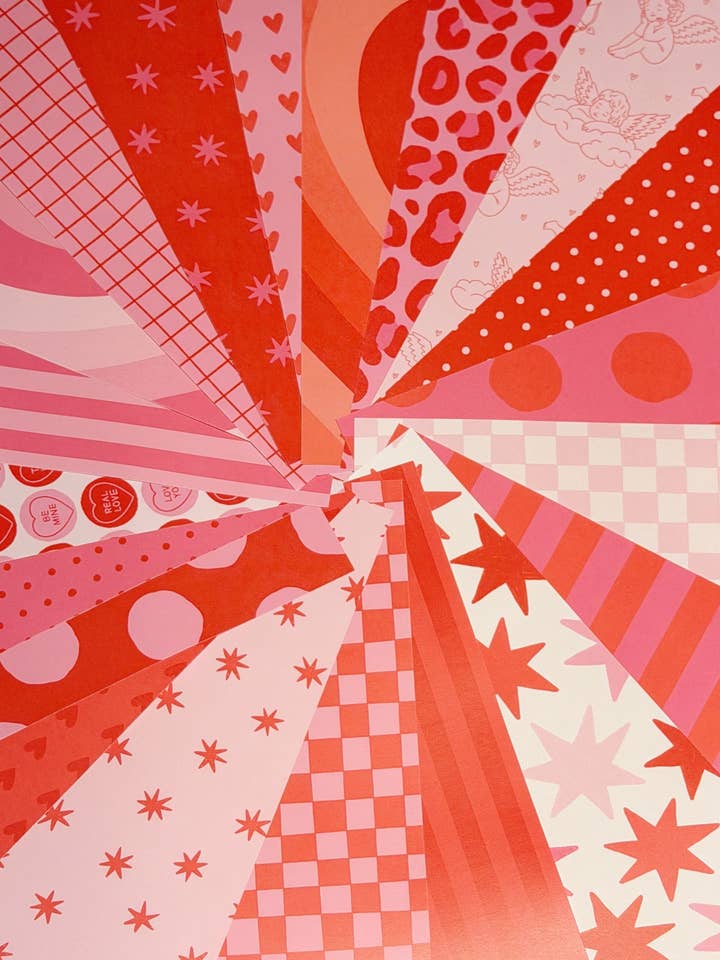 Journal Papers Pack: Cupid Edition for wholesale by Tillie Rose Studio