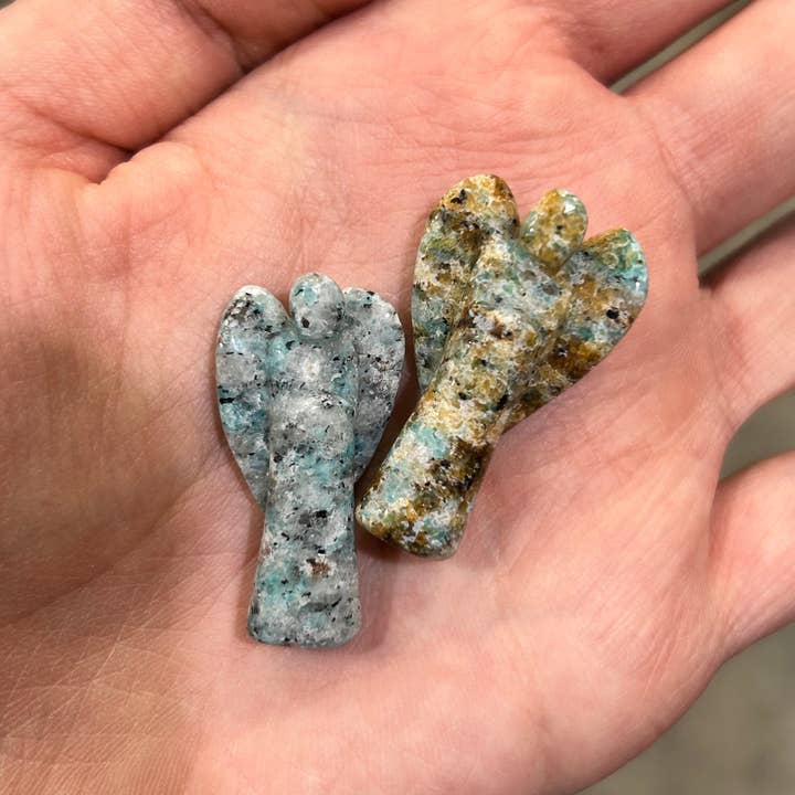 Keystone Crystals - Wholesale Spiritual Stone/Crystal - Gemstone Angel Figurines in 1-Inch – Wholesale Crystal Angel