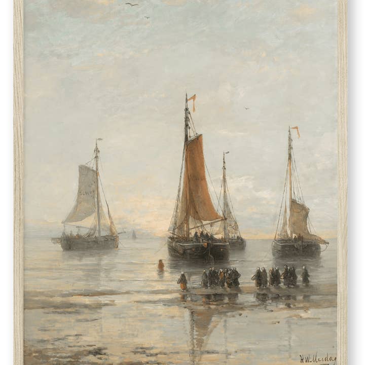 Knot & Soul - Venta al por mayor Ilustración - Paisaje marino náutico vintage2