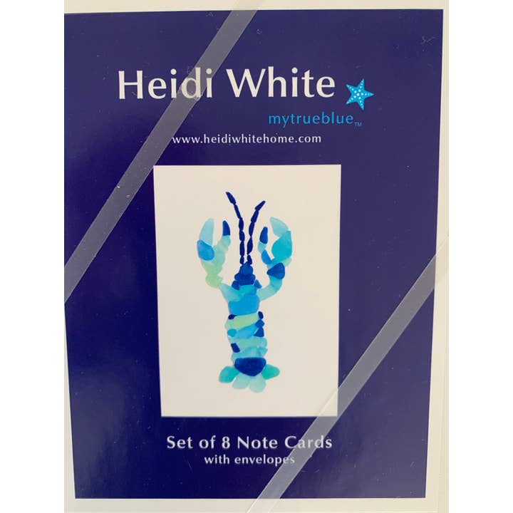 Boxad uppsättning anteckningskort för wholesale av Heidi White Home