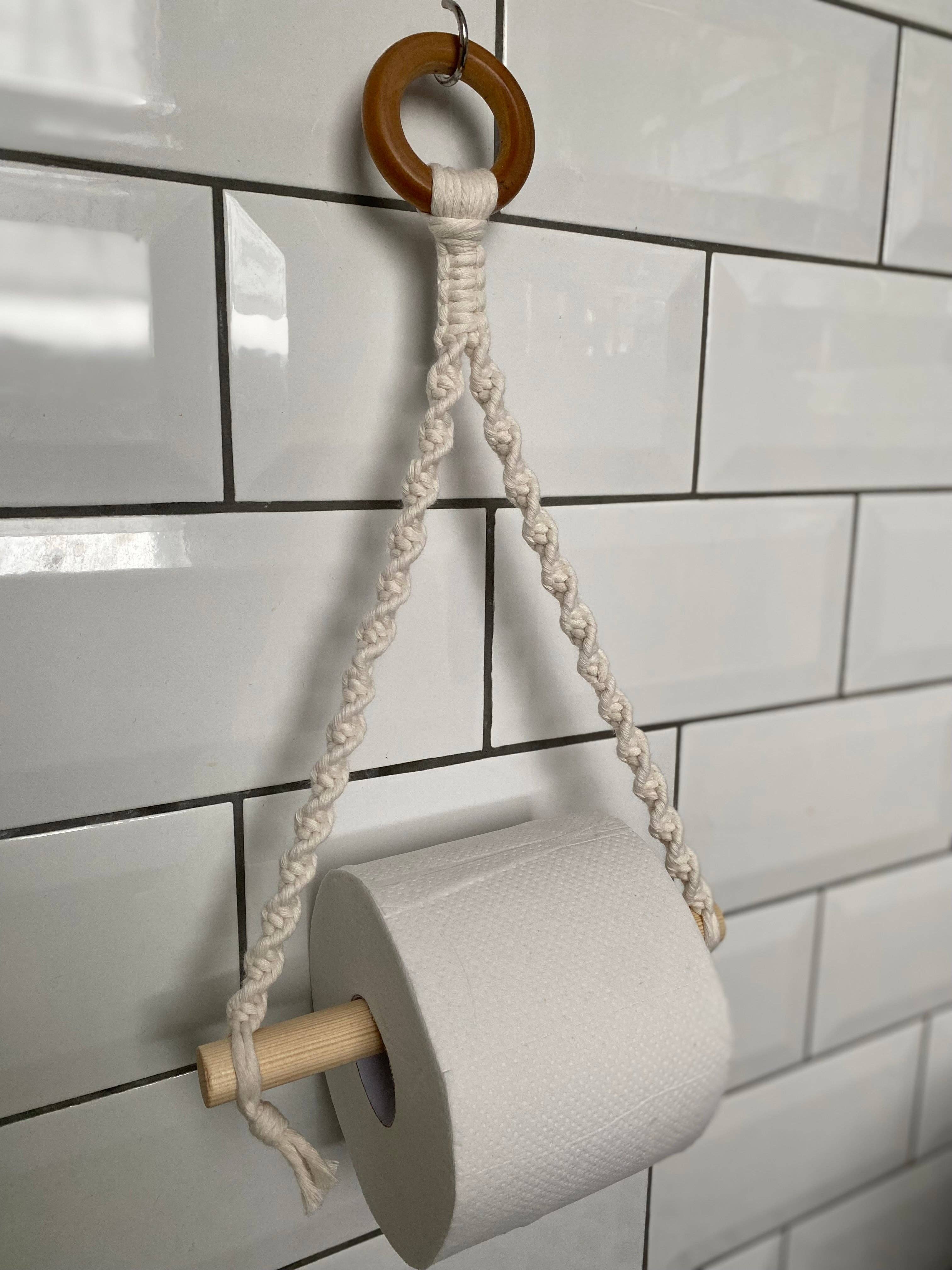 Macra-Made With Love - Wholesale Toilet Paper Holder - Hanging Macramé Toilet Paper Holder21