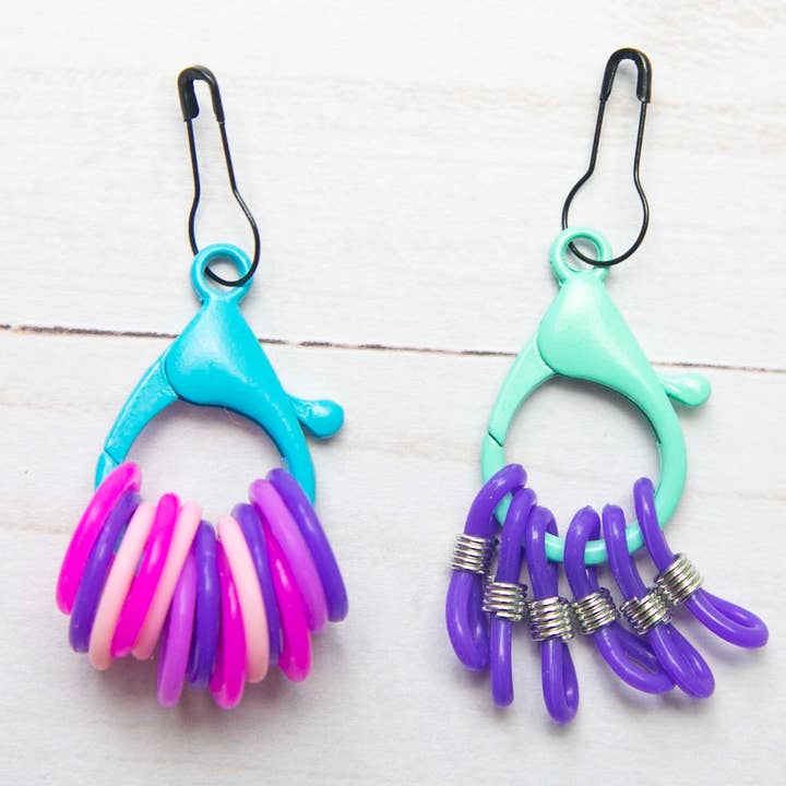 Lobster Claws | Stitch Marker Holders for wholesale by Fox & Pine Stitches