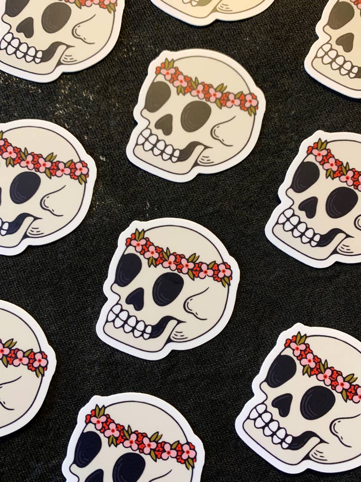 Til Death Sticker for wholesale by Houndstooth Design + Supply Co