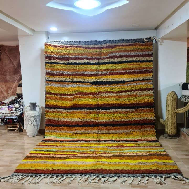 HANDMADE CARPETS MOROCCAN RUGS 200 - 300 cm 211 for wholesale by Maroccarpets Poufs and pillows wholesale +31648976894