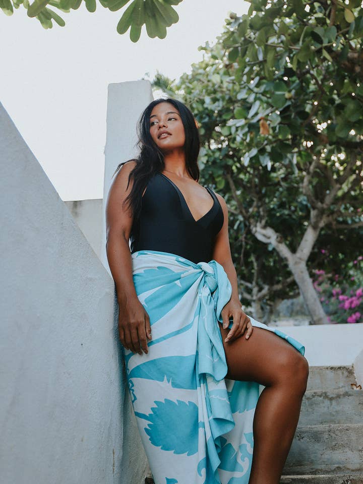 EHA Culture - Wholesale Swim Cover Up - Women's - Banana Patch Pāreu