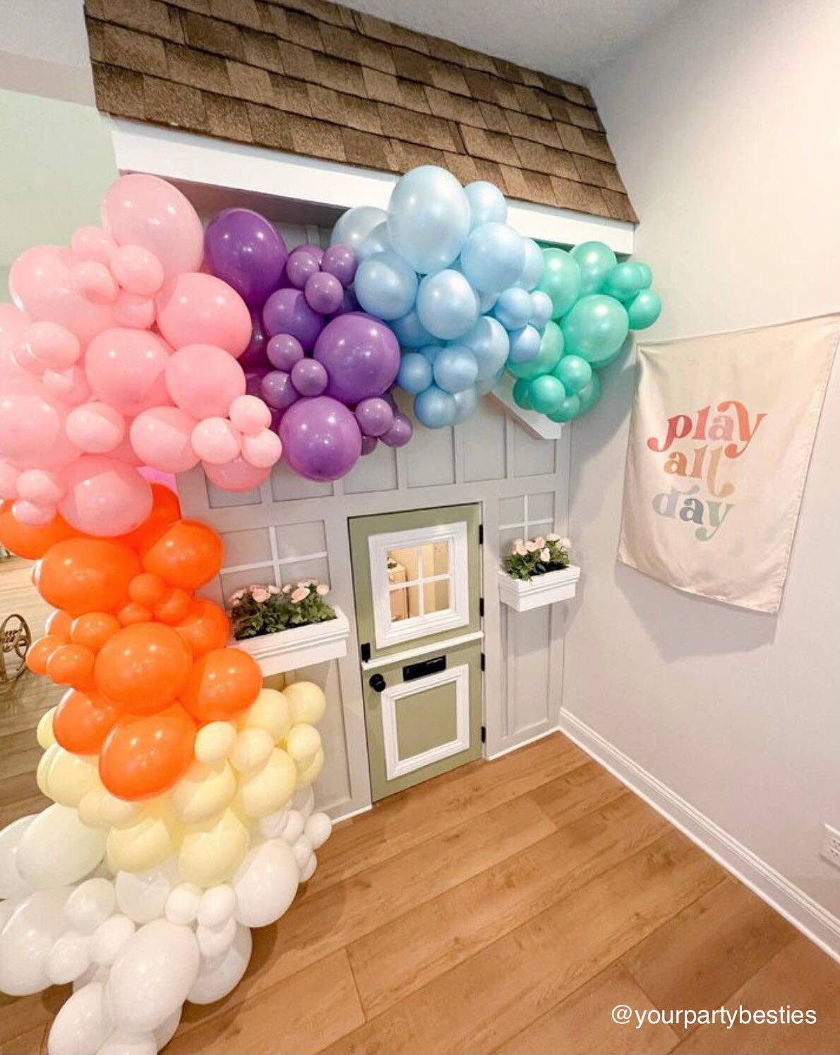 Hunny Prints - Wholesale Banner - Kids & Baby - Play All Day Banner {Vertical}4