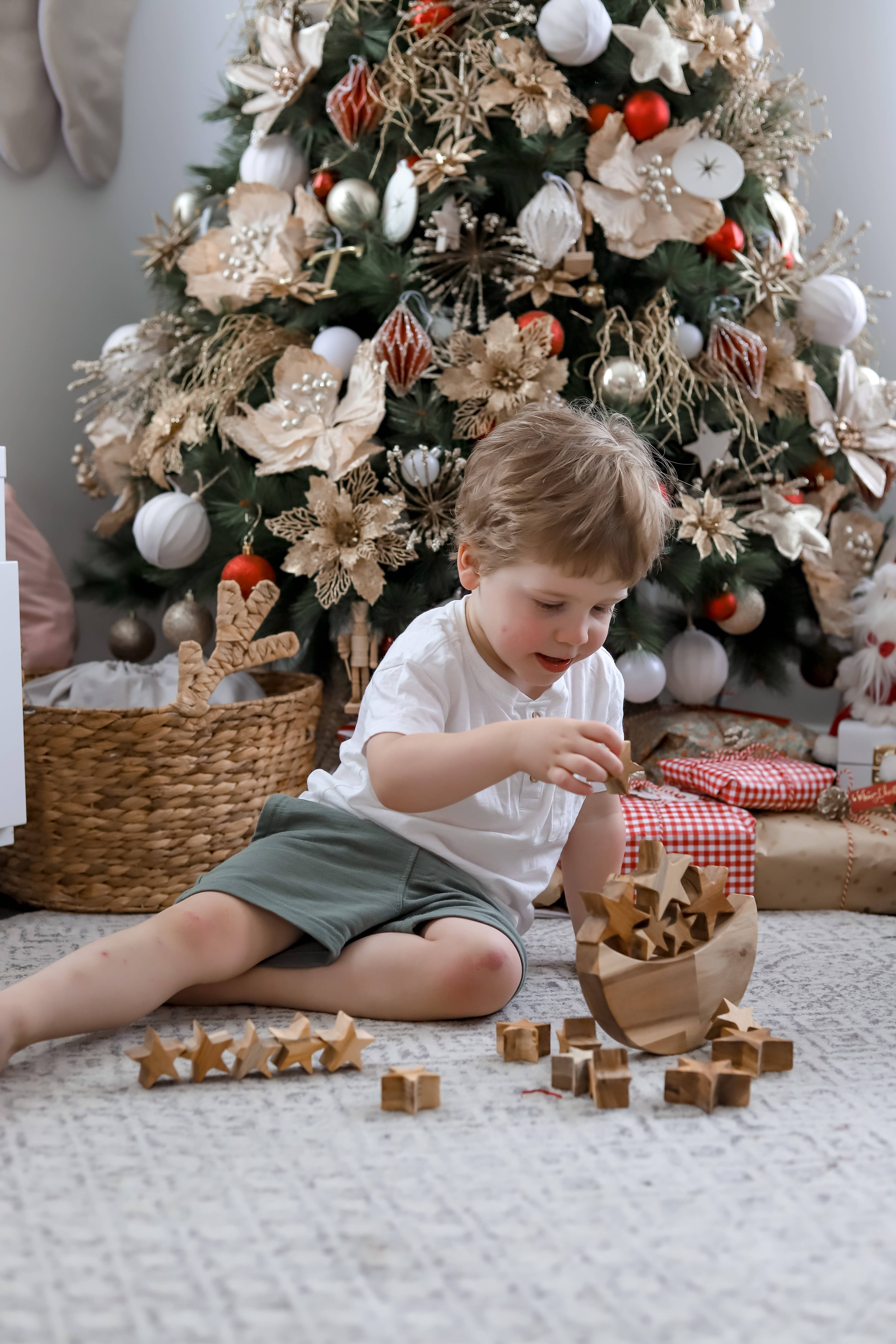 Q Toys - Vente Jouet en bois – enfant - Jeu d'équilibre entre lune et étoile4
